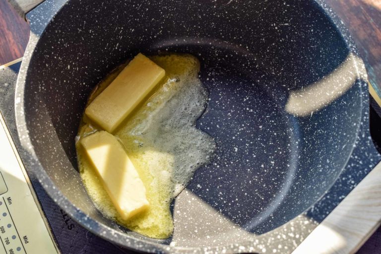 melting butter